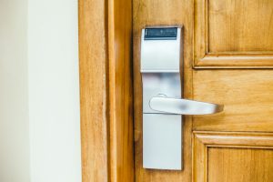 fingerprint door