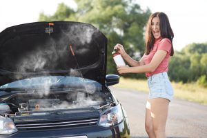 pertolongan pertama ketika mobil berasap