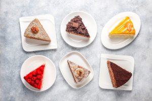 Slice cake