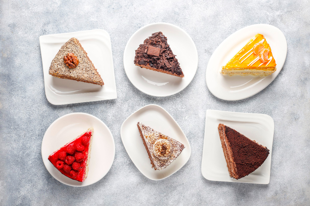 Slice cake