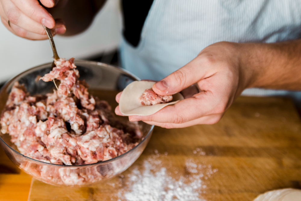 Mengolah daging giling