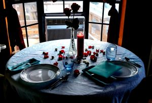 Candlelight dinner